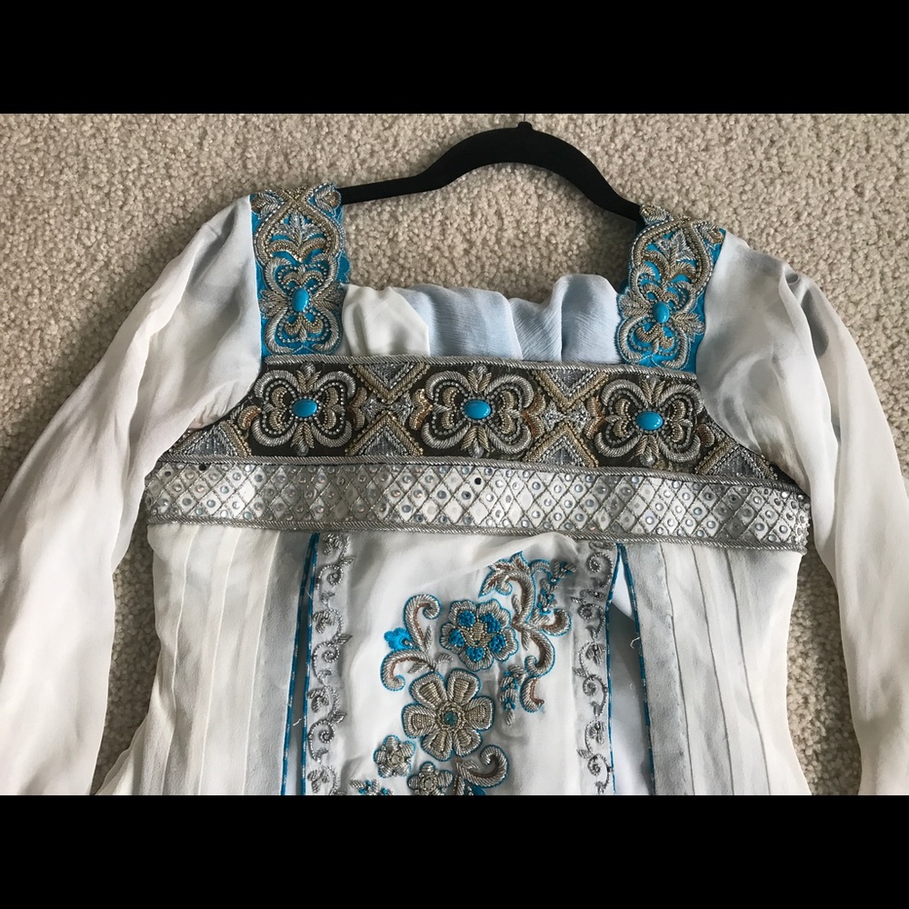 Blue Indian Outfit